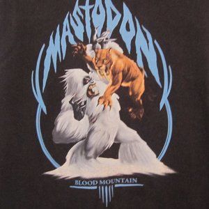 INSANELY RARE MASTODON BLOOD MOUNTAIN SHIRT